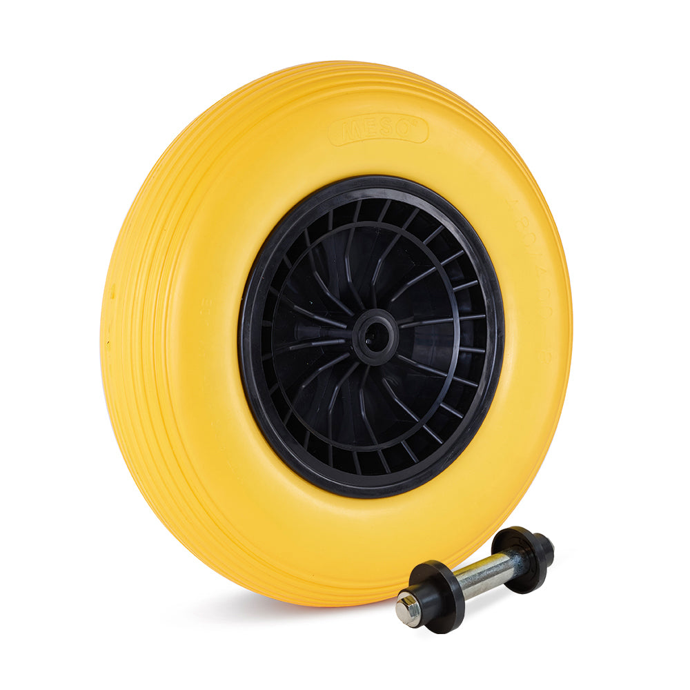 Wheelbarrow wheels