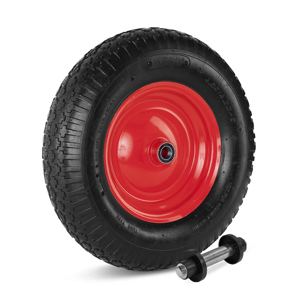 Wheelbarrow wheels